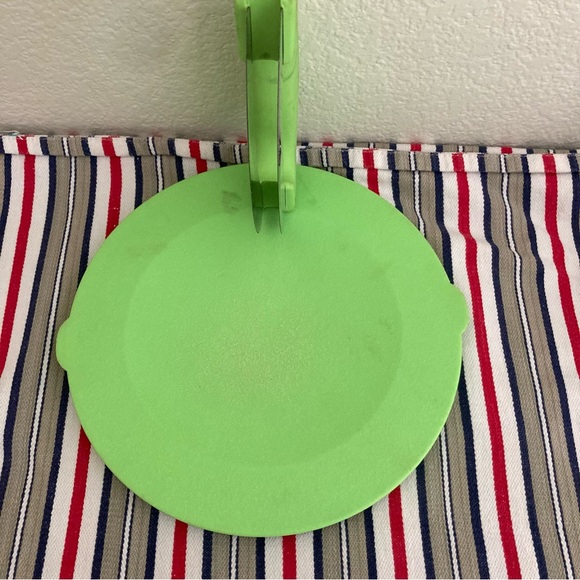 the sharper image herb chopper And board. No scratches, marks on handle, green - Picture 3 of 6